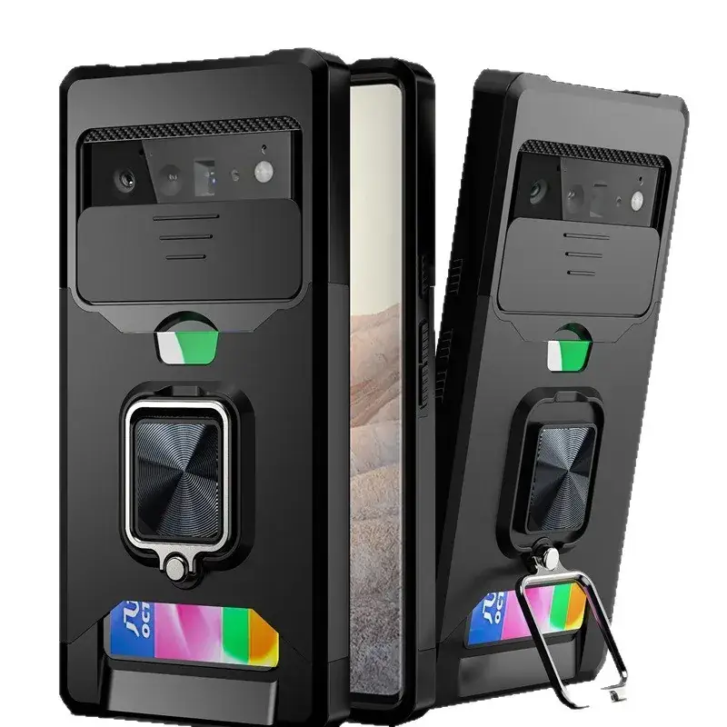 Magnetic Phone Case with Anti-Fall Design