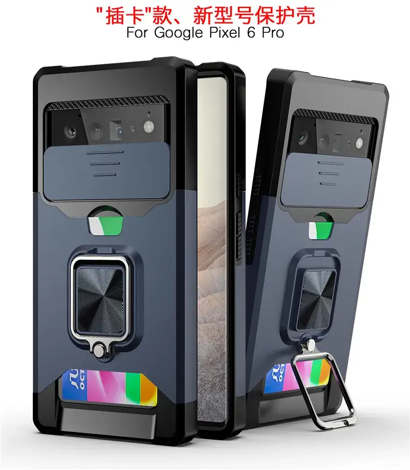 Magnetic Phone Case with Anti-Fall Design