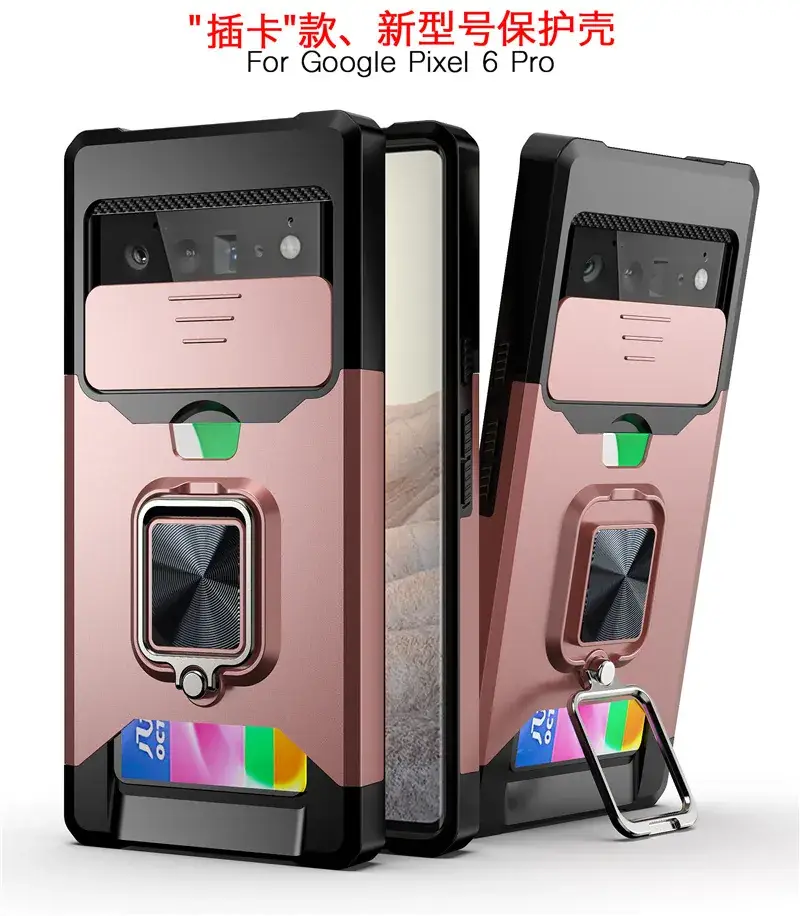 Magnetic Phone Case with Anti-Fall Design