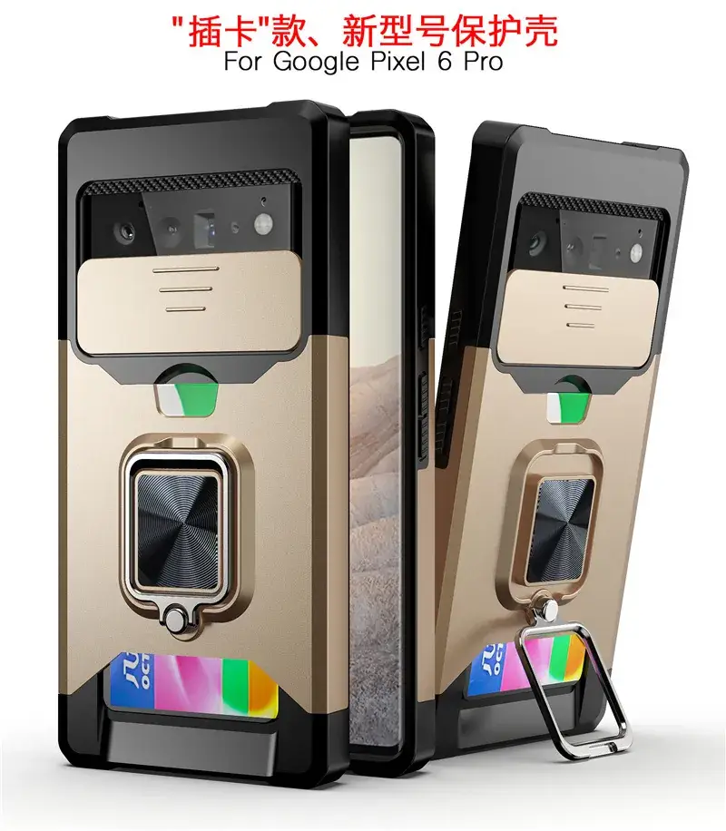 Magnetic Phone Case with Anti-Fall Design