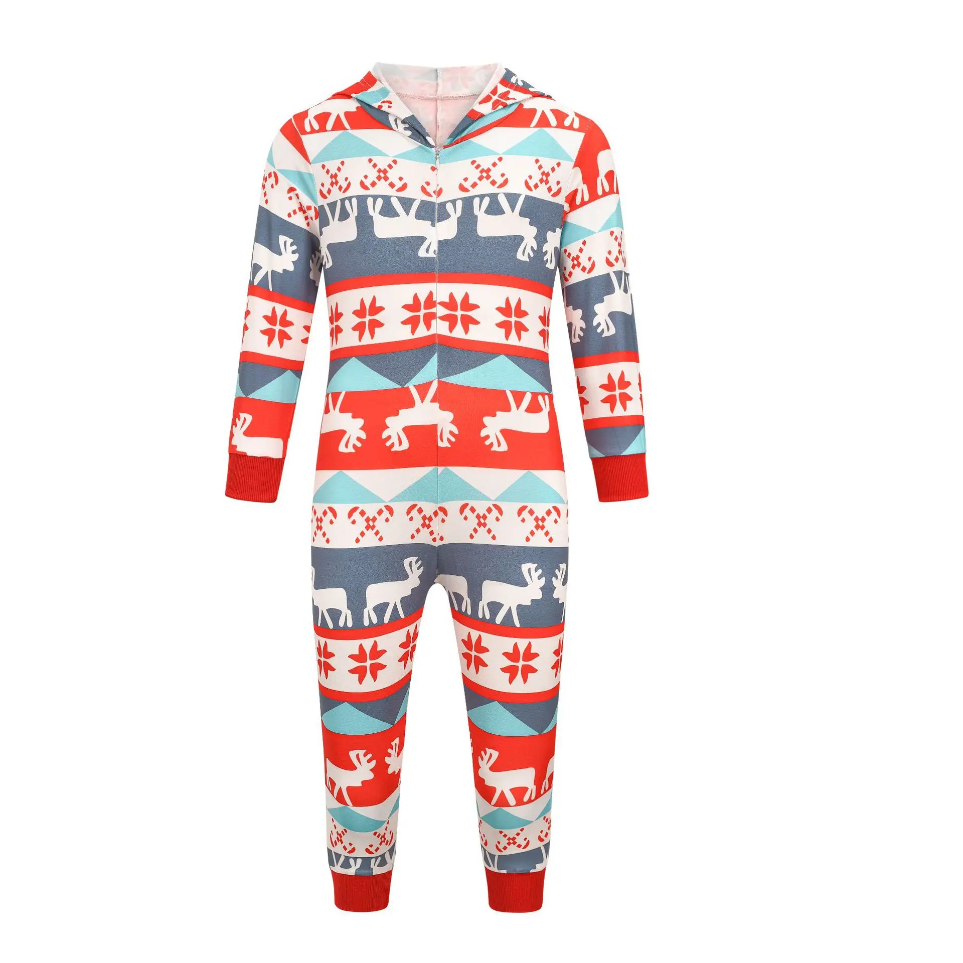 New Christmas Family Matching Printed Pajamas Set - Image 3