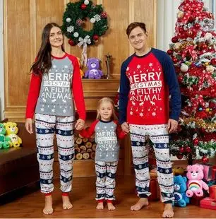 New Christmas Family Matching Printed Pajamas Set — feature 10