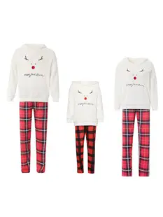 New Christmas Family Matching Printed Pajamas Set — feature 3