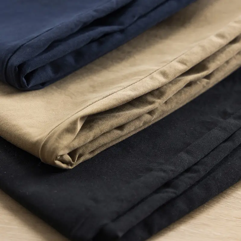 Men's Micro-Stretch Slim Fit Casual Pants Tan — feature 4