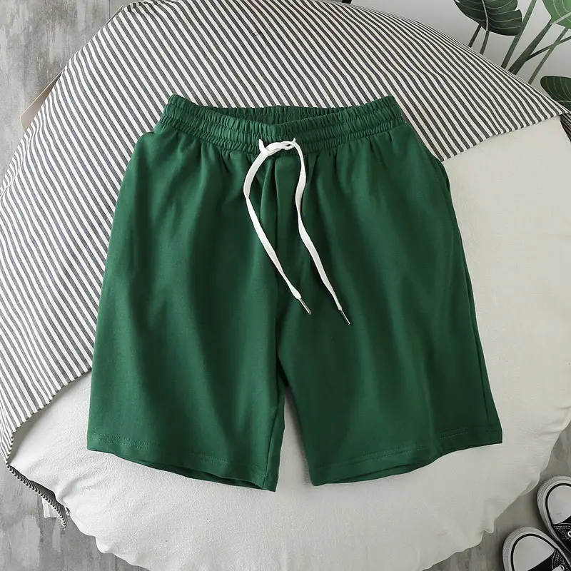 Men Black Drawstring Shorts Large Casual Summer - Image 5