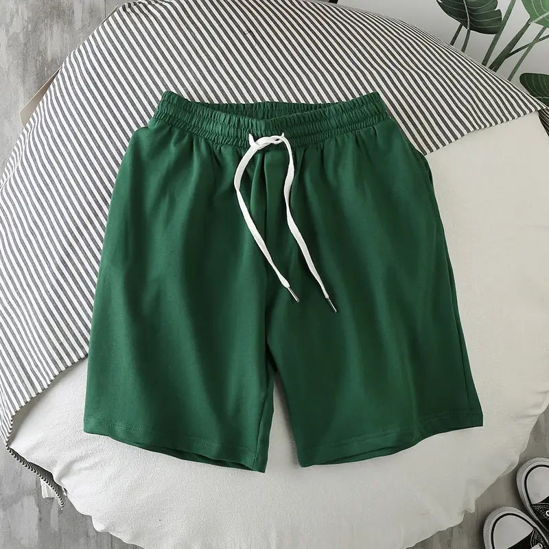Men Black Drawstring Shorts Large Casual Summer — feature 10