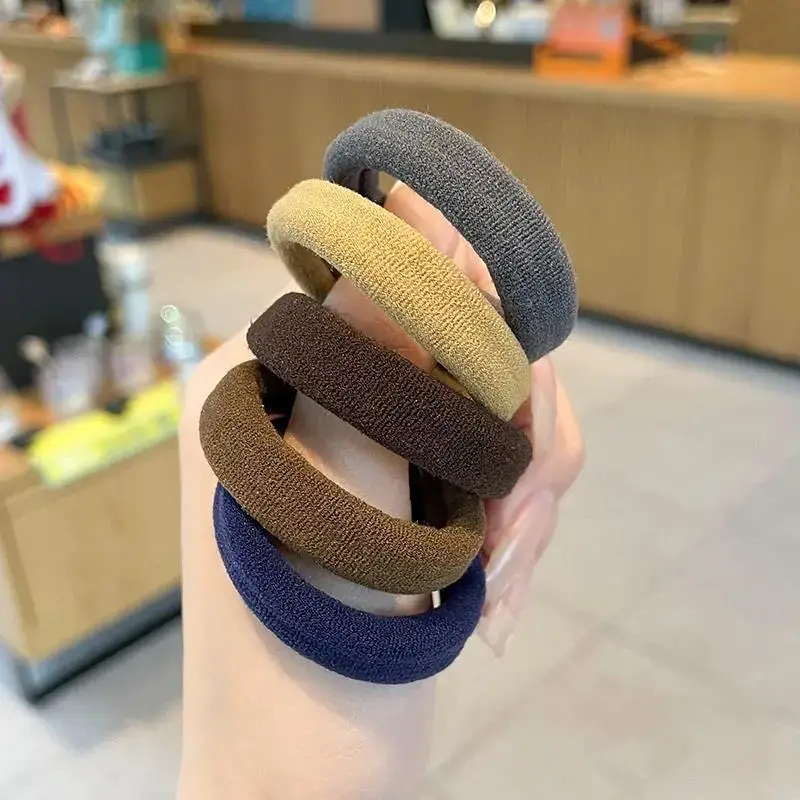 20pcs Coffee Color Hair Rope for Women