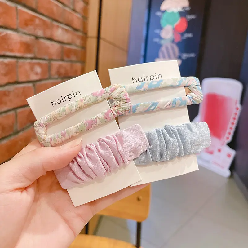 Floral Hair Clips for Bangs & Hairpin Accessory - Image 8