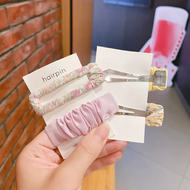 Floral Hair Clips for Bangs & Hairpin Accessory - Image 9