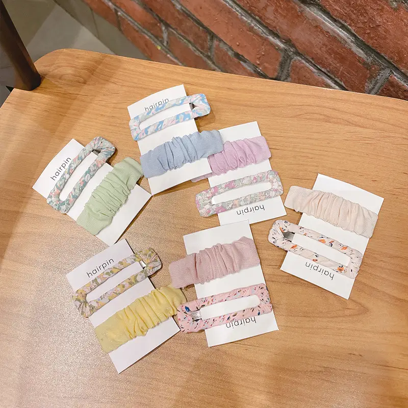 Floral Hair Clips for Bangs & Hairpin Accessory - Image 10