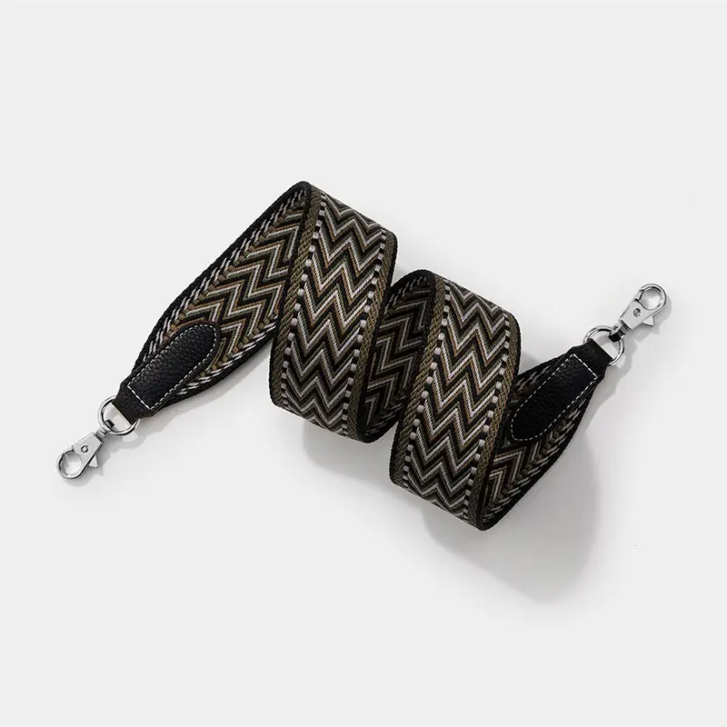 European & American Big Brand Fashion Wax Line Ribbon Wide Shoulder Strap Kelly Bag - Image 2