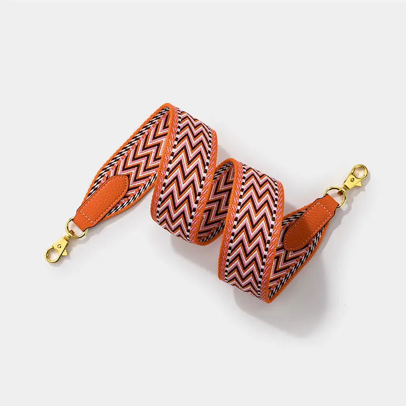 European & American Big Brand Fashion Wax Line Ribbon Wide Shoulder Strap Kelly Bag - Image 5