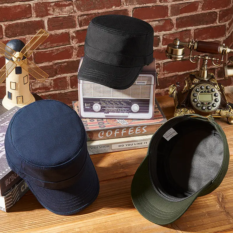 Men Sunshade Cap Cotton Baseball Grey 19CM - Image 15