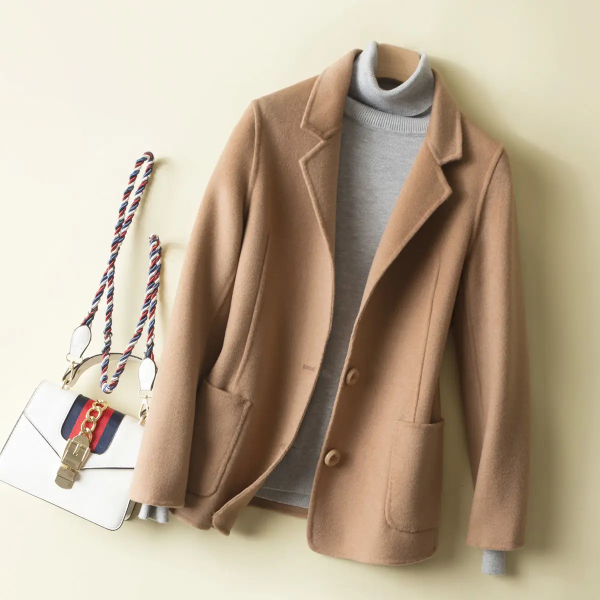 2023 Woolen Jacket for Women Slimming New Coat — feature 2