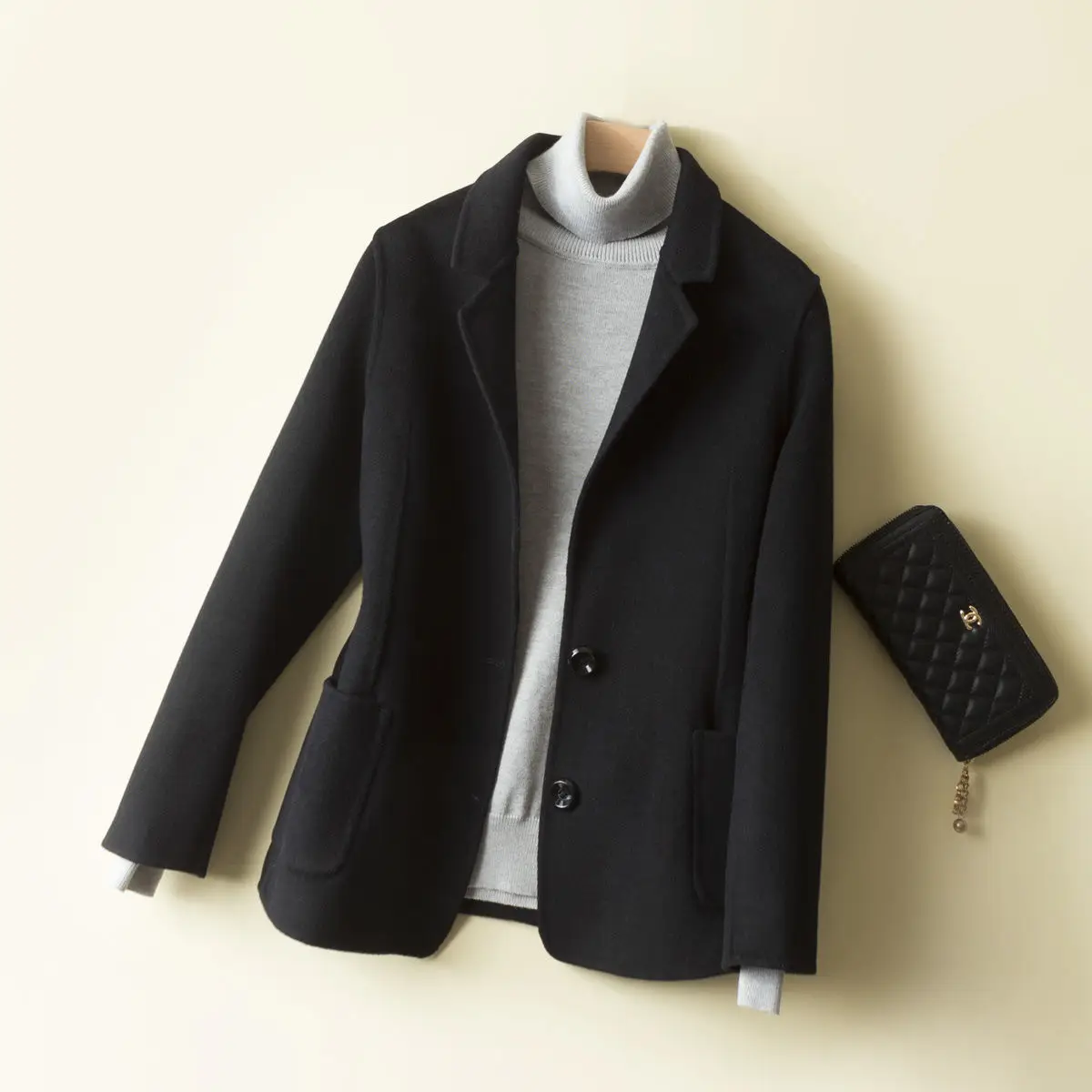 2023 Woolen Jacket for Women Slimming New Coat — feature 3