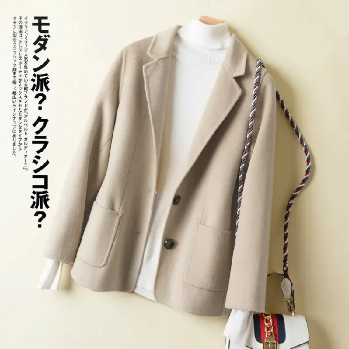 2023 Woolen Jacket for Women Slimming New Coat - Image 2