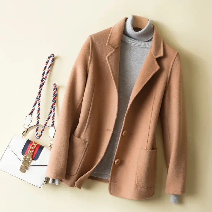 2023 Woolen Jacket for Women Slimming New Coat - Image 3
