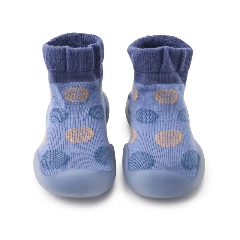 Baby Teddy Bear Non-Slip Socks Beige Striped - Image 21