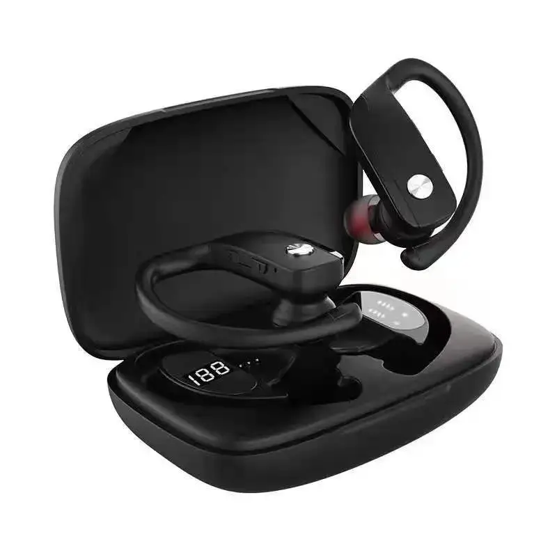 Wireless Bluetooth Earphones with Digital Display & Long Battery Life - Image 2