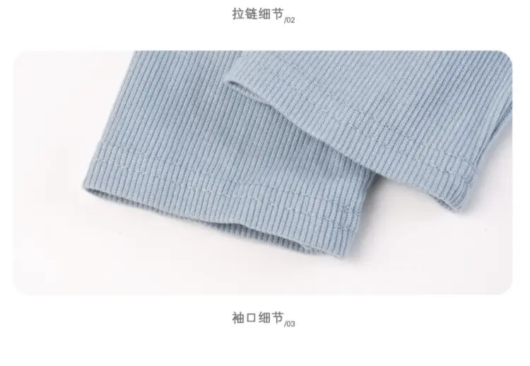 Black Zipper Slim Fit Top for Women — feature 4
