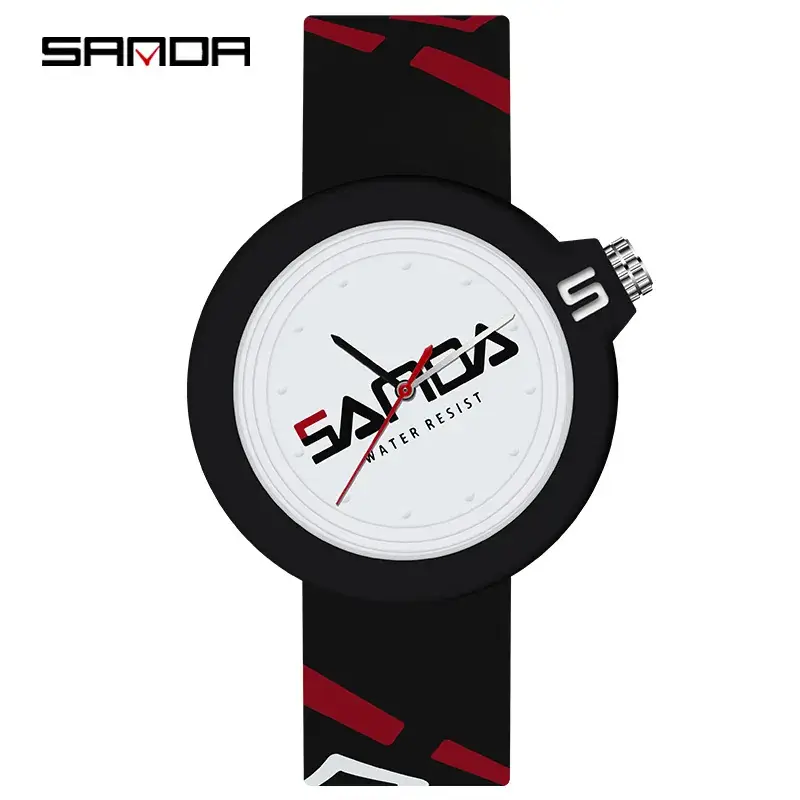 Sanda New Silicone Band Electronic Watch Outdoor Sports Waterproof Watch Boys and Girls Watch Case Detachable Watch Wholesale - Image 5