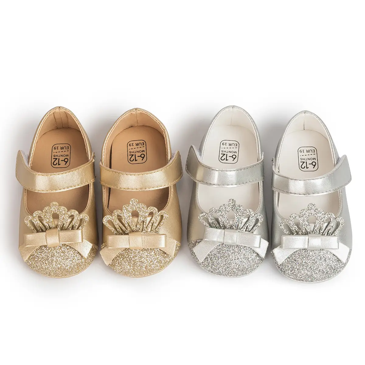 Cross-Border Baby Shoes with Sequins & Soft Sole - Image 7