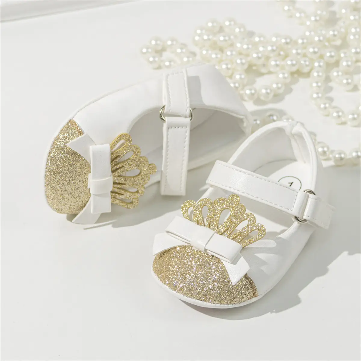 Cross-Border Baby Shoes with Sequins & Soft Sole - Image 9