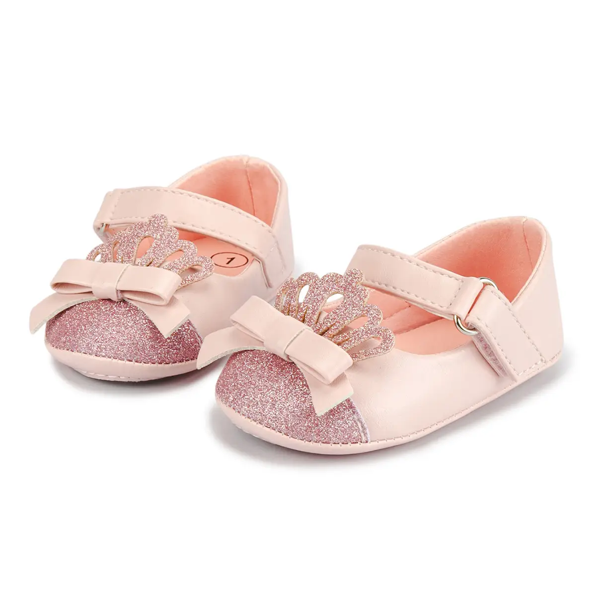 Cross-Border Baby Shoes with Sequins & Soft Sole - Image 2