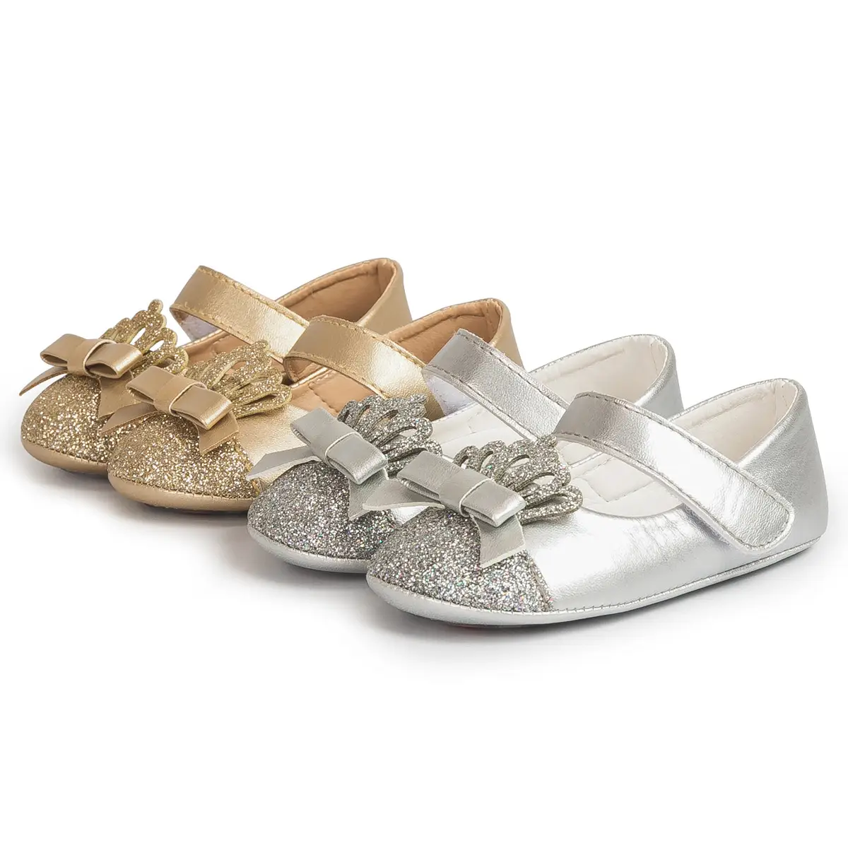 Cross-Border Baby Shoes with Sequins & Soft Sole — feature 5