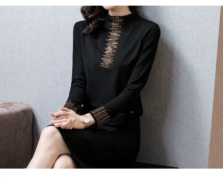Women's 2025 Thermal Fleece Shirt with Rhinestone Embroidery — feature 10