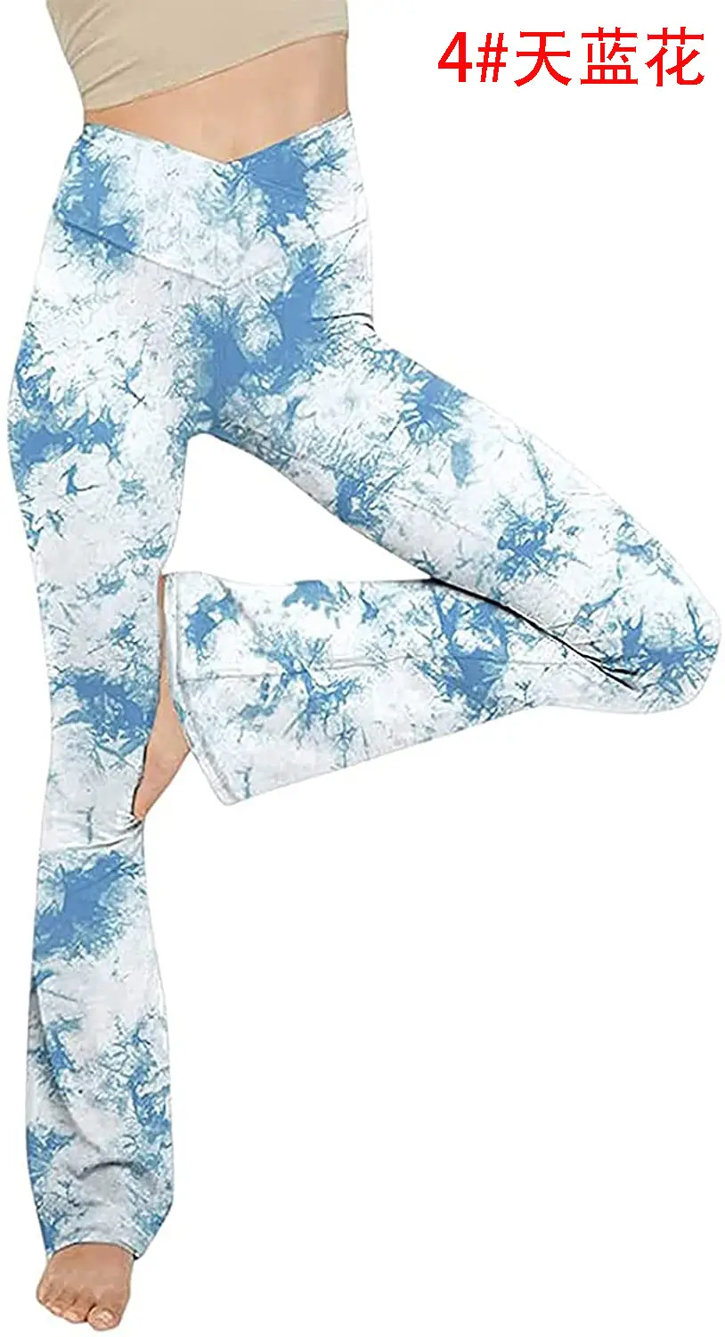 tie-dyed light blue
