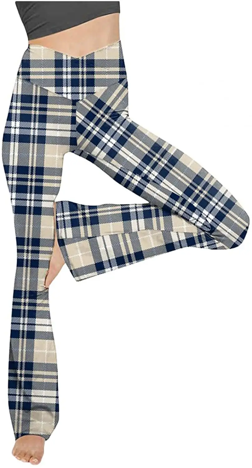 2021 High Waist Slim Pure Color Casual Pants Blue - Image 41