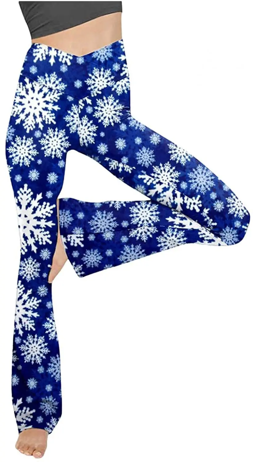 2021 High Waist Slim Pure Color Casual Pants Blue - Image 48