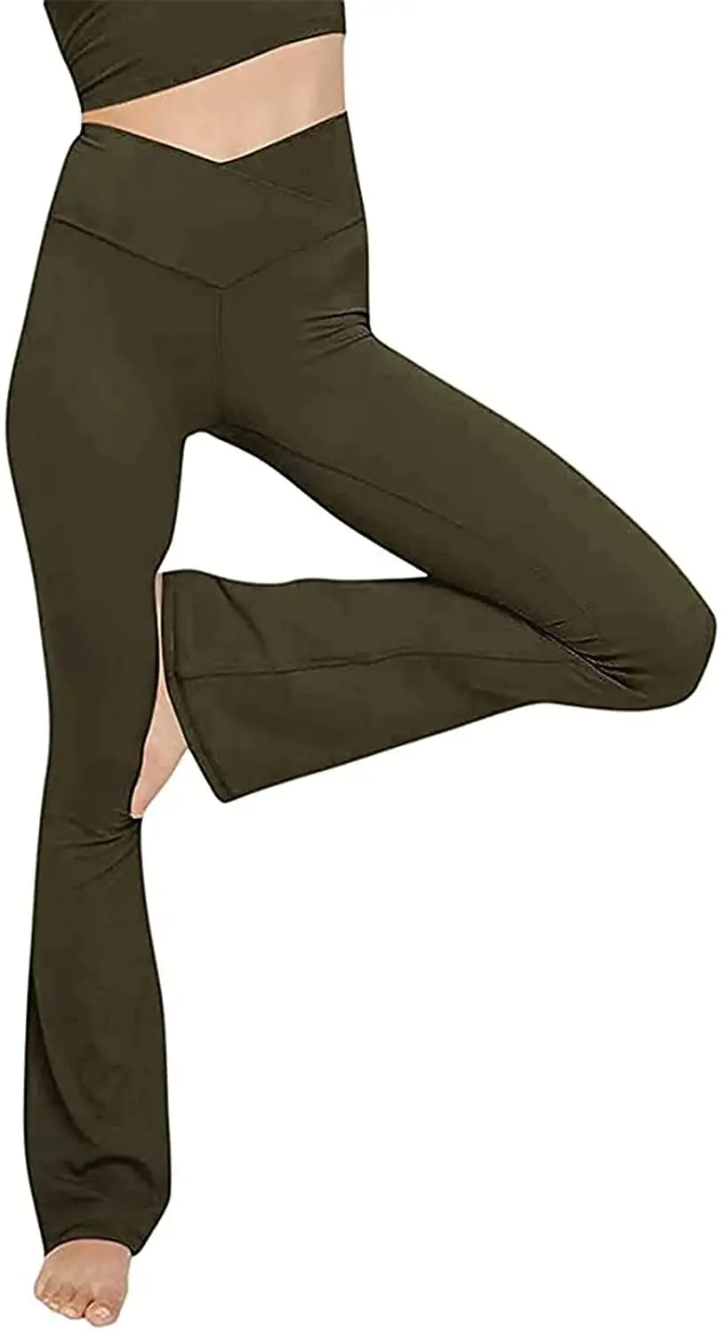 2021 High Waist Slim Pure Color Casual Pants Blue - Image 7
