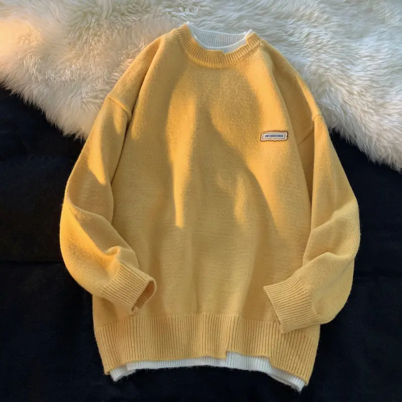 Japanese Style White Knit Sweater for Women - Image 8