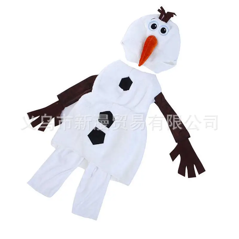 Frozen Olaf Snowman Costume for Kids Christmas