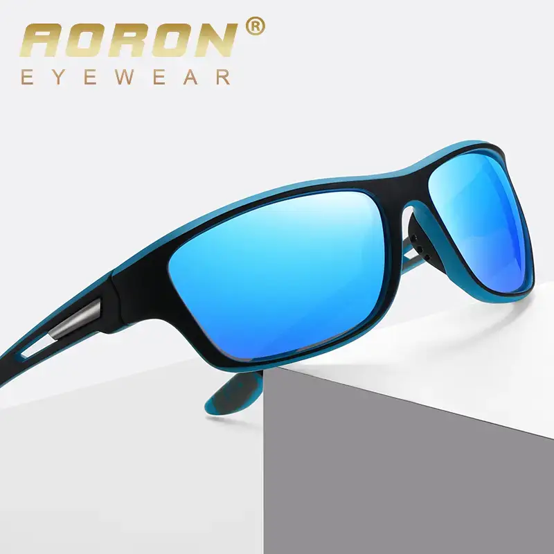 Men's Windproof Polarized Cycling Sunglasses Green Black - Image 11
