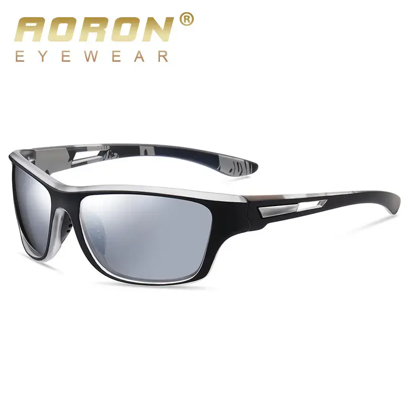 Men's Windproof Polarized Cycling Sunglasses Green Black - Image 14