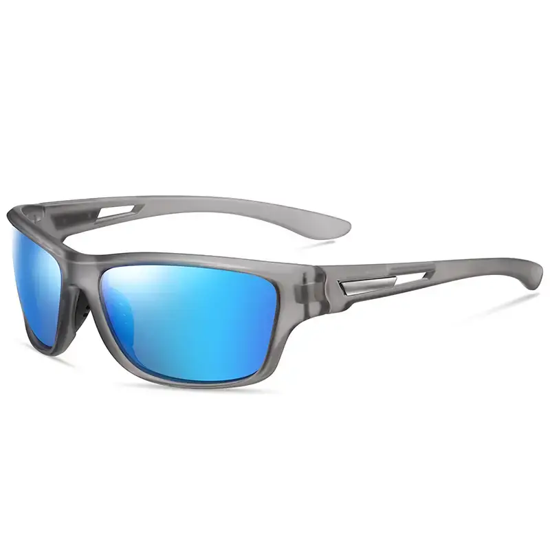 Men's Windproof Polarized Cycling Sunglasses Green Black - Image 6