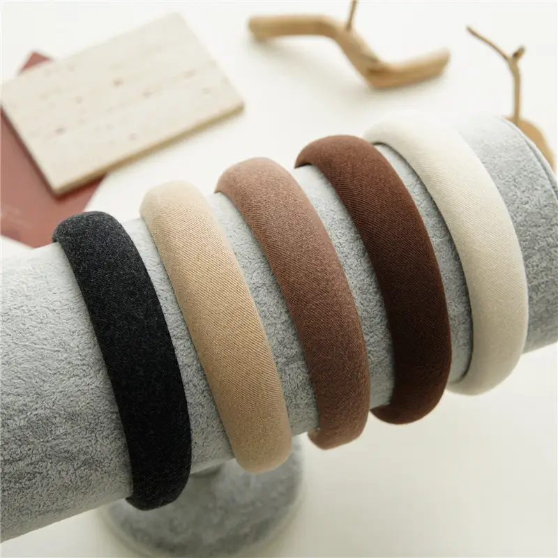 Women's Korean Style Hair Hoop in Warm Colors - Image 4