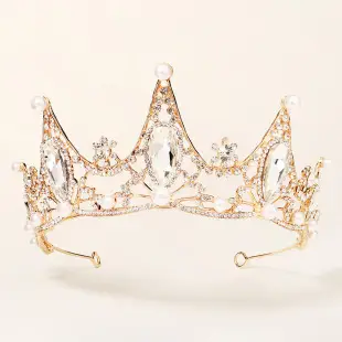 European & American Retro Diamond Crown for Bridal Party & Kids Decoration — feature 14