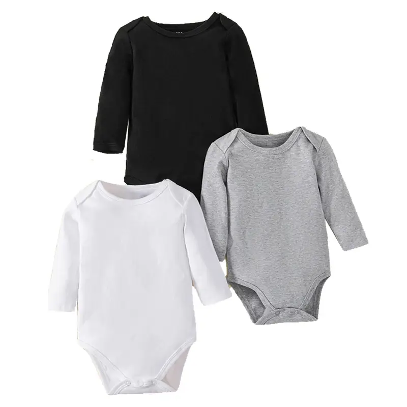 5-Piece Long Sleeve Baby Jumpsuits Set - Image 6