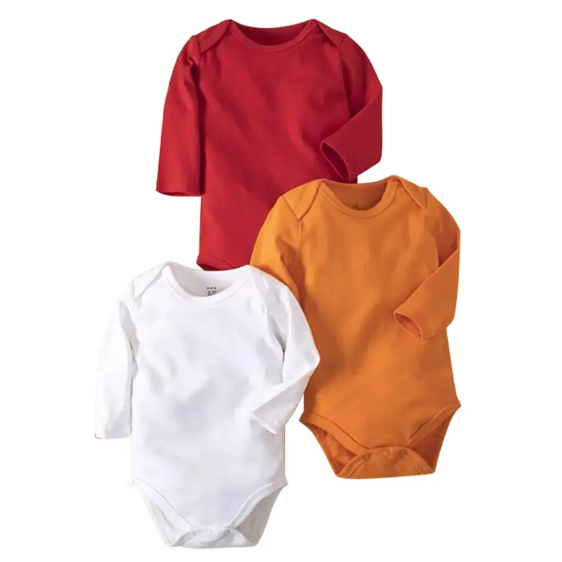 5-Piece Long Sleeve Baby Jumpsuits Set - Image 7
