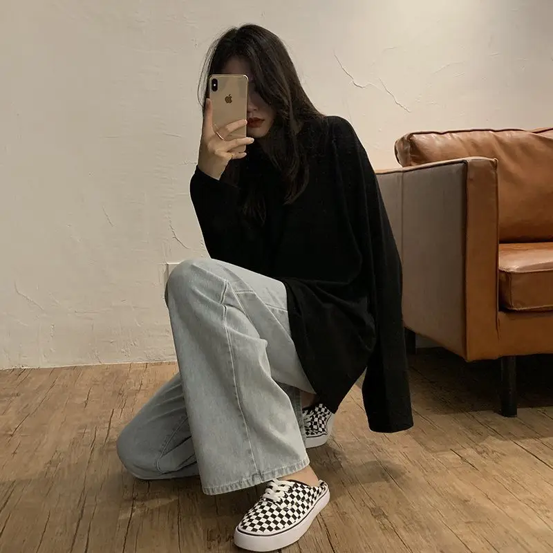 Women Long Sleeve White T-Shirt Autumn 2025 — feature 7