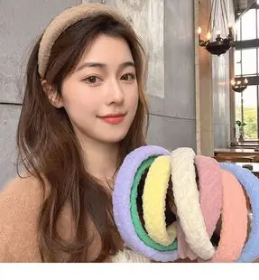 Plush Hairpin Headband for Women Sweet Autumn Winter — feature 13