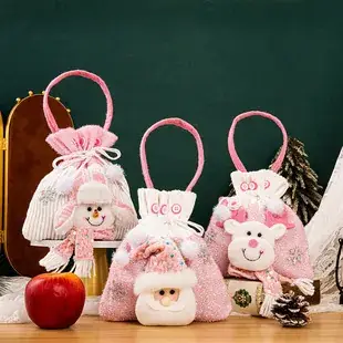 Christmas Snowman Gift Bag 14cm High Red Bow — feature 15