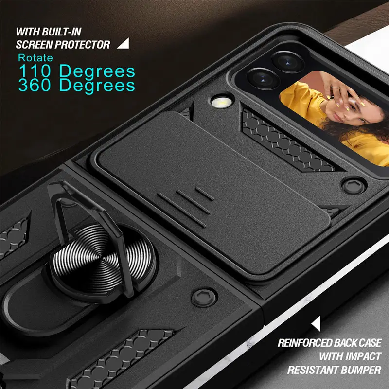 Samsung Zflip7/40% Anti-Fall Protective Cover — feature 24