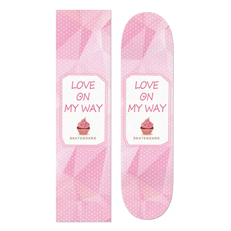 Distribution Double Skateboard Sandpaper Scooter Accessories Sticker Color Sandpaper Skateboard Sand Sticker Sandpaper Sports Outdoor - Image 6