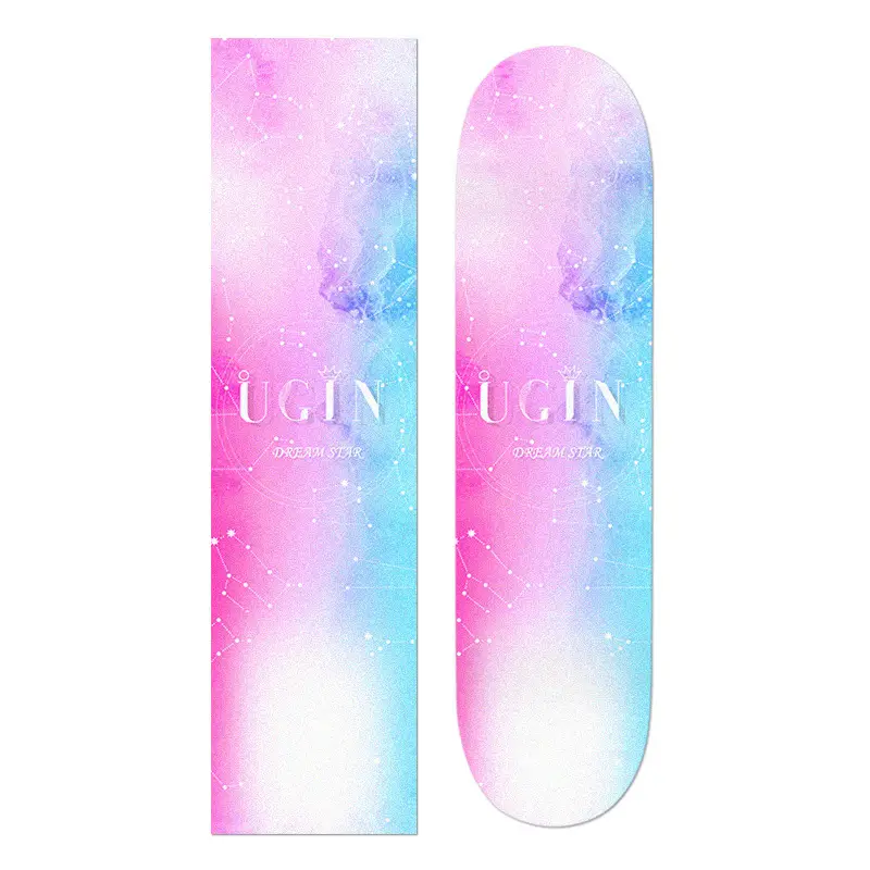 Distribution Double Skateboard Sandpaper Scooter Accessories Sticker Color Sandpaper Skateboard Sand Sticker Sandpaper Sports Outdoor - Image 14