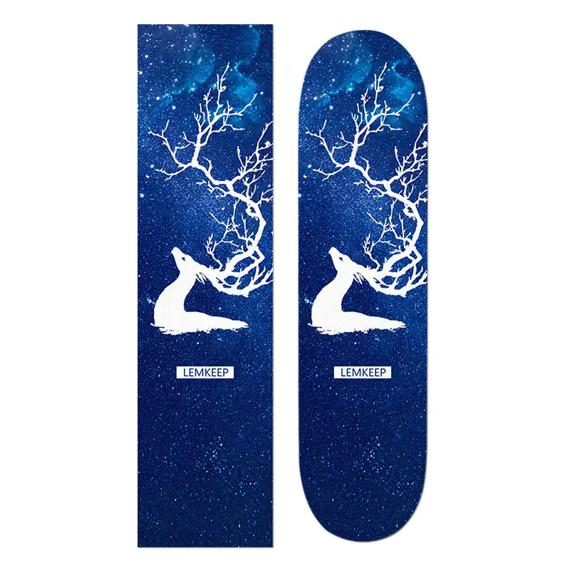 Distribution Double Skateboard Sandpaper Scooter Accessories Sticker Color Sandpaper Skateboard Sand Sticker Sandpaper Sports Outdoor - Image 8